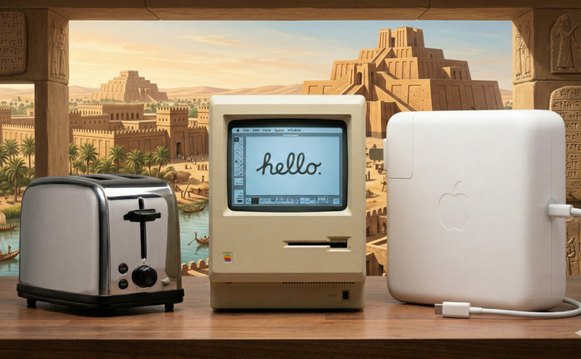 Your toaster will know mesopotamian history because it’s more expensive not too.